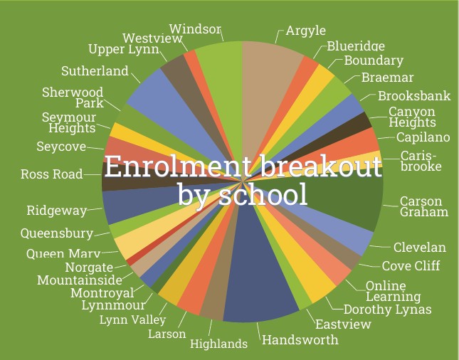 NVSD Schools - Pie Chart